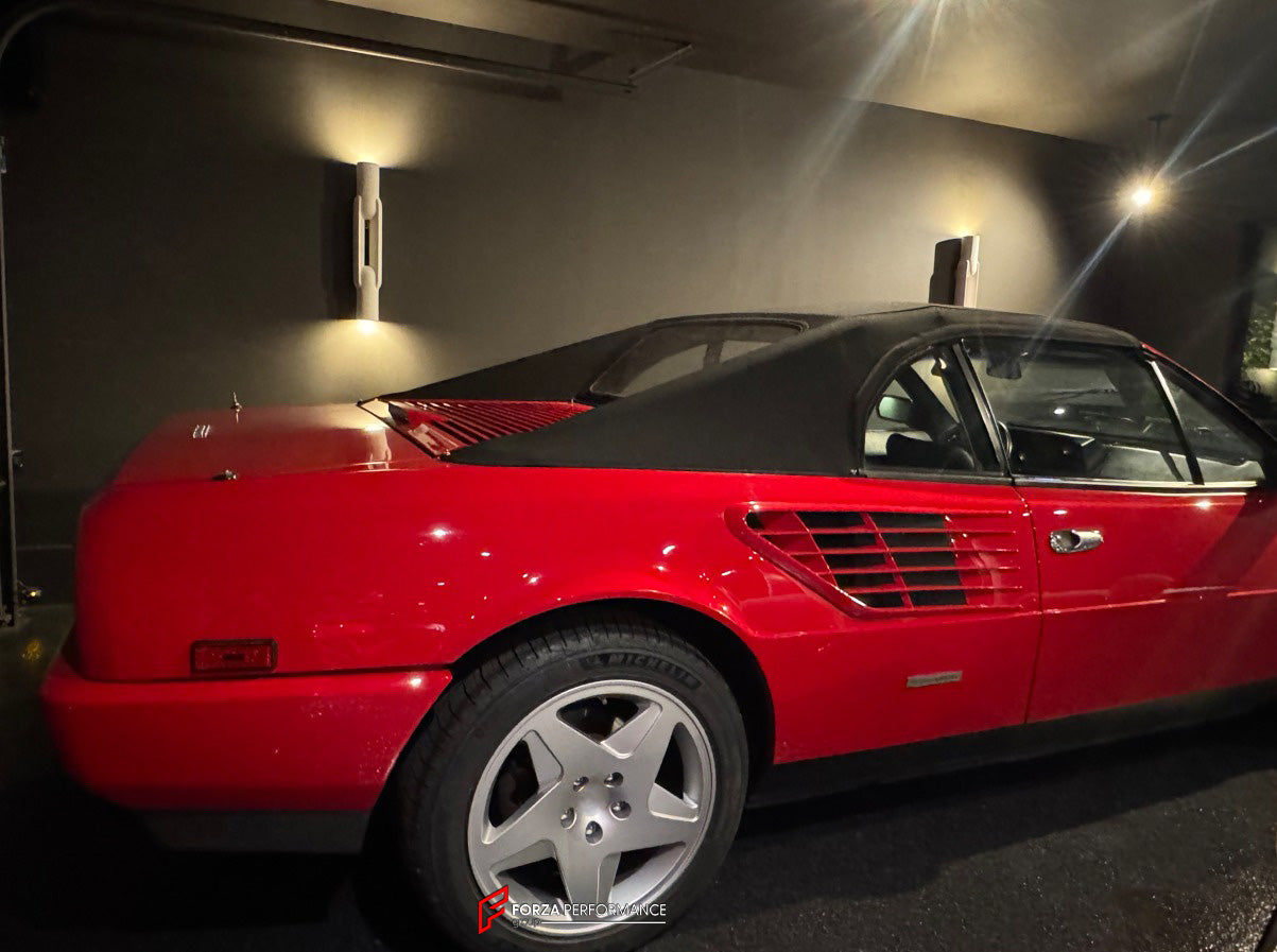 FORZA PERFORMANCE 17 INCH FORGED WHEELS RIMS for FERRARI MONDIAL 3.2 1986 custom fit OEM FERRARI 348 STYLE WHEELS