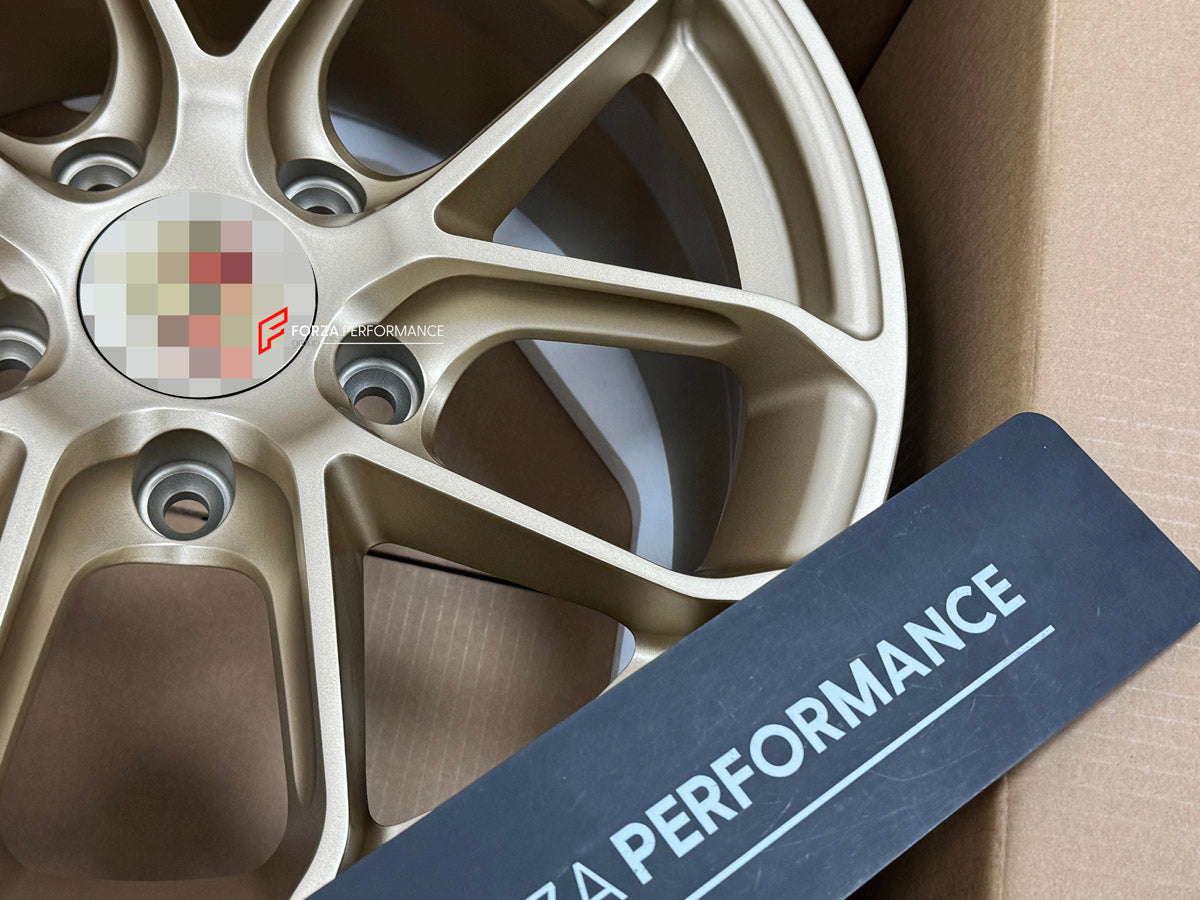 FORGED WHEELS RIMS FOR PORSCHE 718 BOXSTER EV 2027+ Forza Performance custom fit buy OEM TURBO GT WHEELS