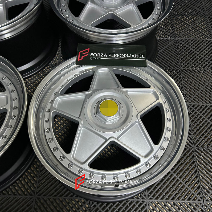 FORZA PERFORMANCE 18 INCH FORGED WHEELS RIMS for FERRARI 348 TS 1992 custom fit OEM FERRARI F40 WHEELS