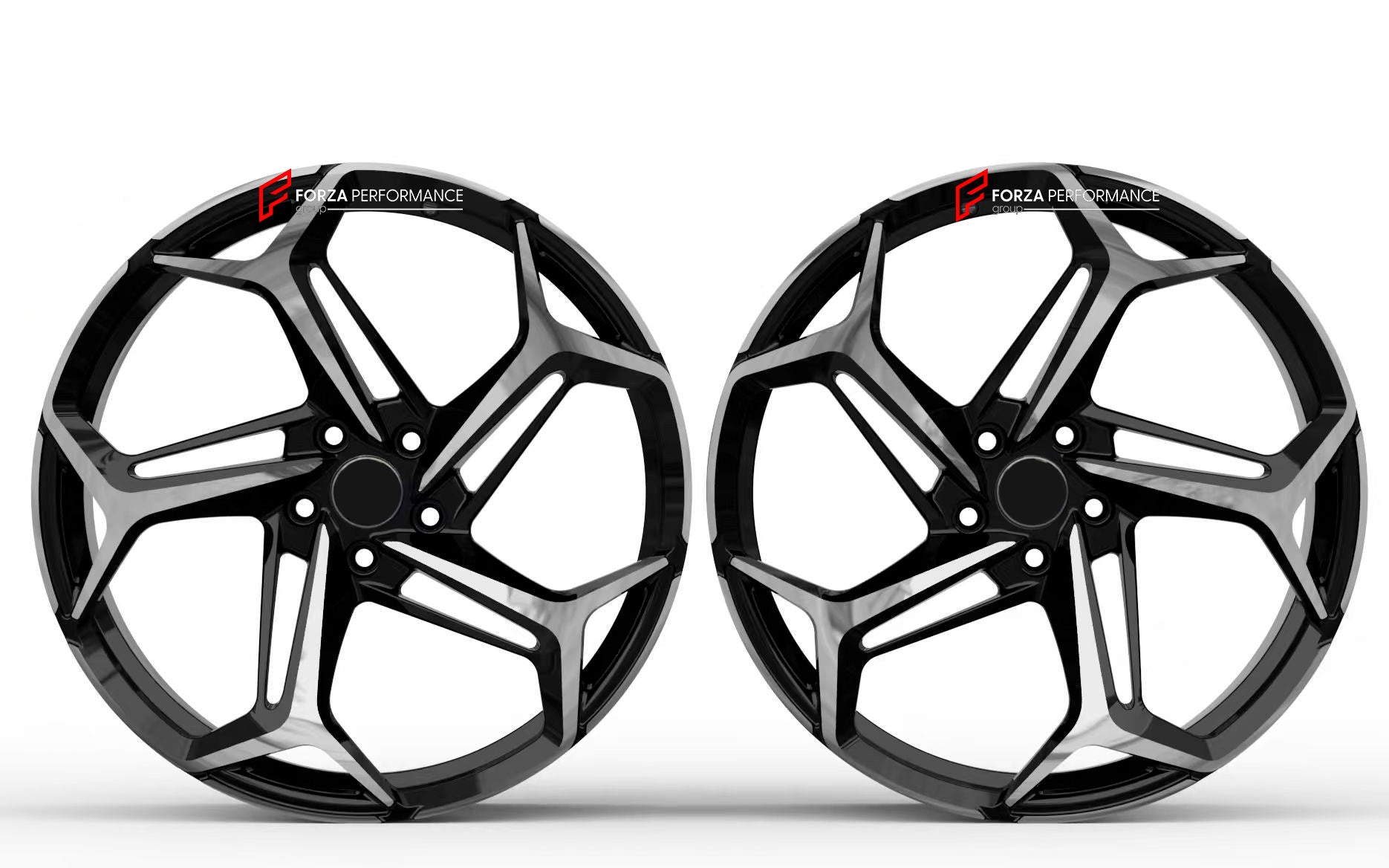 FORZA PERFORMANCE 19 20 INCH FORGED WHEELS RIMS for MCLAREN 570S 2018 custom fit OEM W1 WHEELS