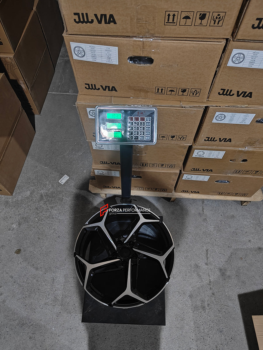 FORZA PERFORMANCE 19 20 INCH FORGED WHEELS RIMS for MCLAREN 570S 2018 custom fit OEM W1 WHEELS