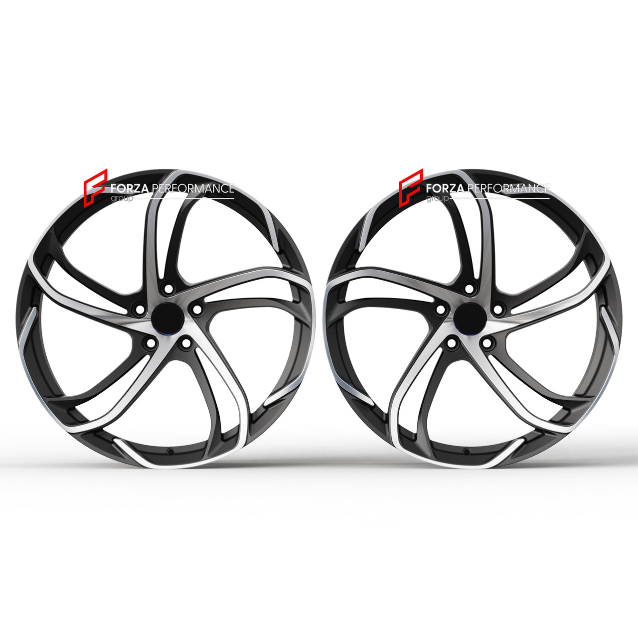 FORZA PERFORMANCE 19 20 INCH FORGED WHEELS RIMS for MCLAREN 750S 2024 custom fit OEM ELVA WHEELS