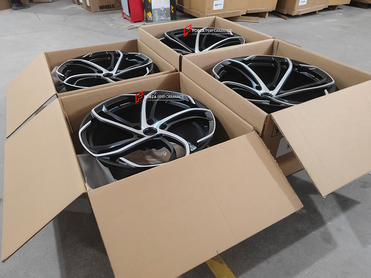 FORZA PERFORMANCE 19 20 INCH FORGED WHEELS RIMS for MCLAREN 750S 2024 custom fit OEM ELVA WHEELS