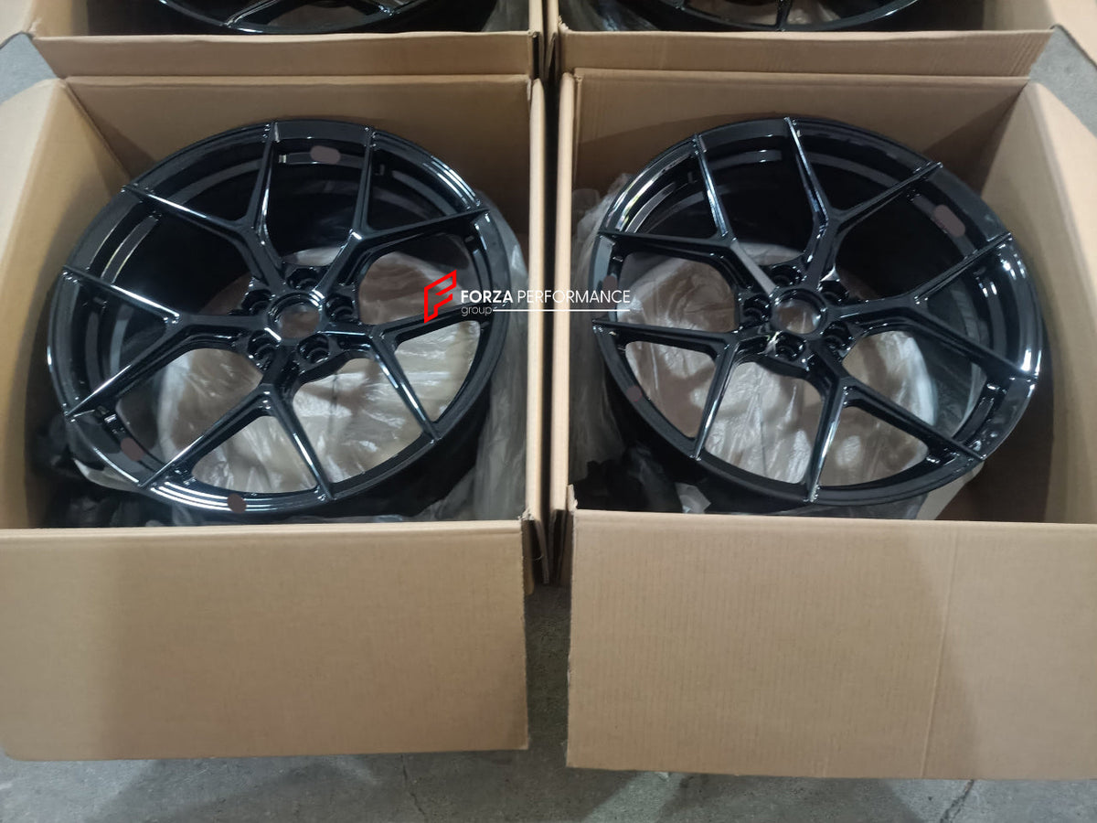 FORGED WHEELS RIMS FOR MCLAREN P47 SUV 2028+ Forza Performance custom fit buy RYFT R-5Y style design wheels