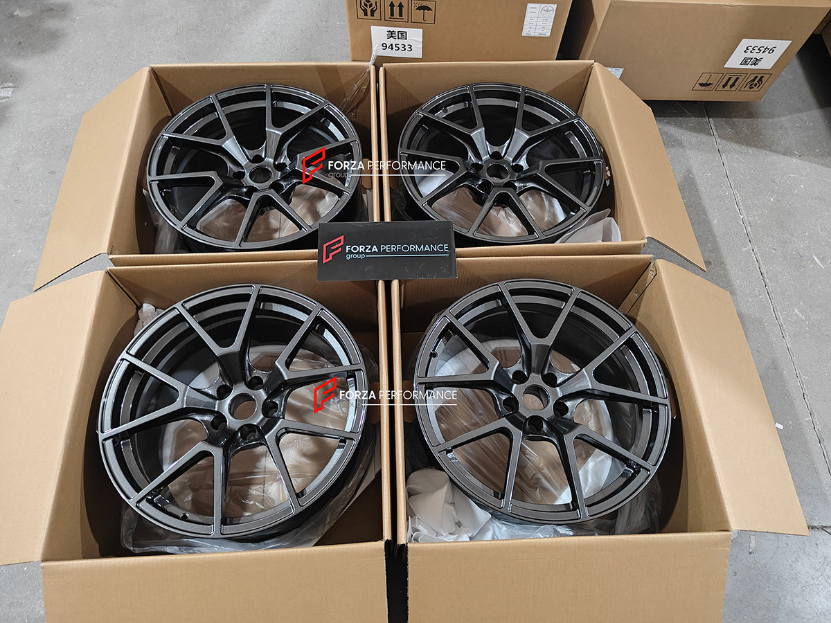 FORZA PERFORMANCE 19 INCH FORGED MAGNESIUM WHEELS RIMS for BMW M4 G82 2024 custom fit BBS RI-A