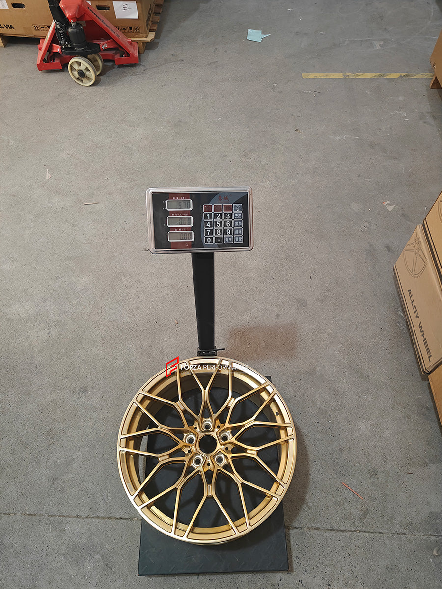 FORZA PERFORMANCE 19 INCH FORGED WHEELS RIMS for BMW i4 M50 G26 2023 custom fit BMW OEM 1000M WHEELS