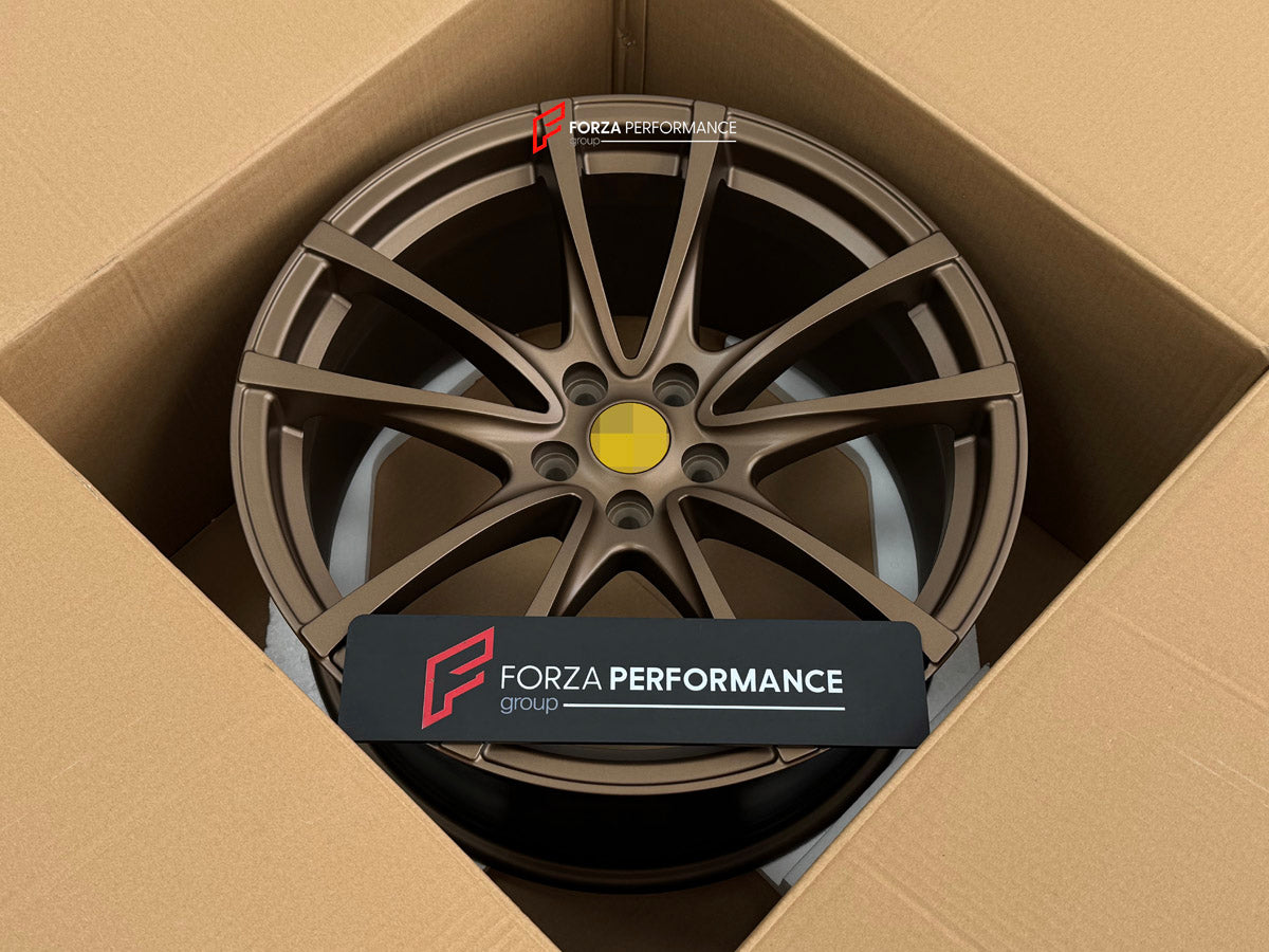 FORZA PERFORMANCE 19 INCH FORGED WHEELS RIMS for FERRARI F430 COUPE 2006 custom fit OEM SCUDERIA WHEELS