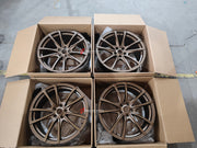 FORZA PERFORMANCE 19 INCH FORGED WHEELS RIMS for FERRARI F430 COUPE 2006 custom fit OEM SCUDERIA WHEELS