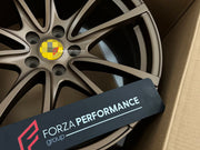 FORZA PERFORMANCE 19 INCH FORGED WHEELS RIMS for FERRARI F430 COUPE 2006 custom fit OEM SCUDERIA WHEELS