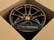FORZA PERFORMANCE 19 INCH FORGED WHEELS RIMS for FERRARI F430 COUPE 2006 custom fit OEM SCUDERIA WHEELS