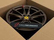 FORZA PERFORMANCE 19 INCH FORGED WHEELS RIMS for FERRARI F430 COUPE 2006 custom fit OEM SCUDERIA WHEELS