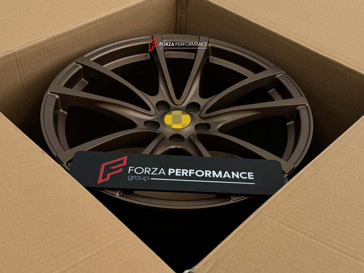 FORZA PERFORMANCE 19 INCH FORGED WHEELS RIMS for FERRARI F430 COUPE 2006 custom fit OEM SCUDERIA WHEELS