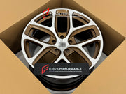 FORZA PERFORMANCE 20 21 INCH FORGED WHEELS RIMS for BUGATTI VEYRON 2009 custom fit OEM Bugatti Veyron Super Sport Wheels