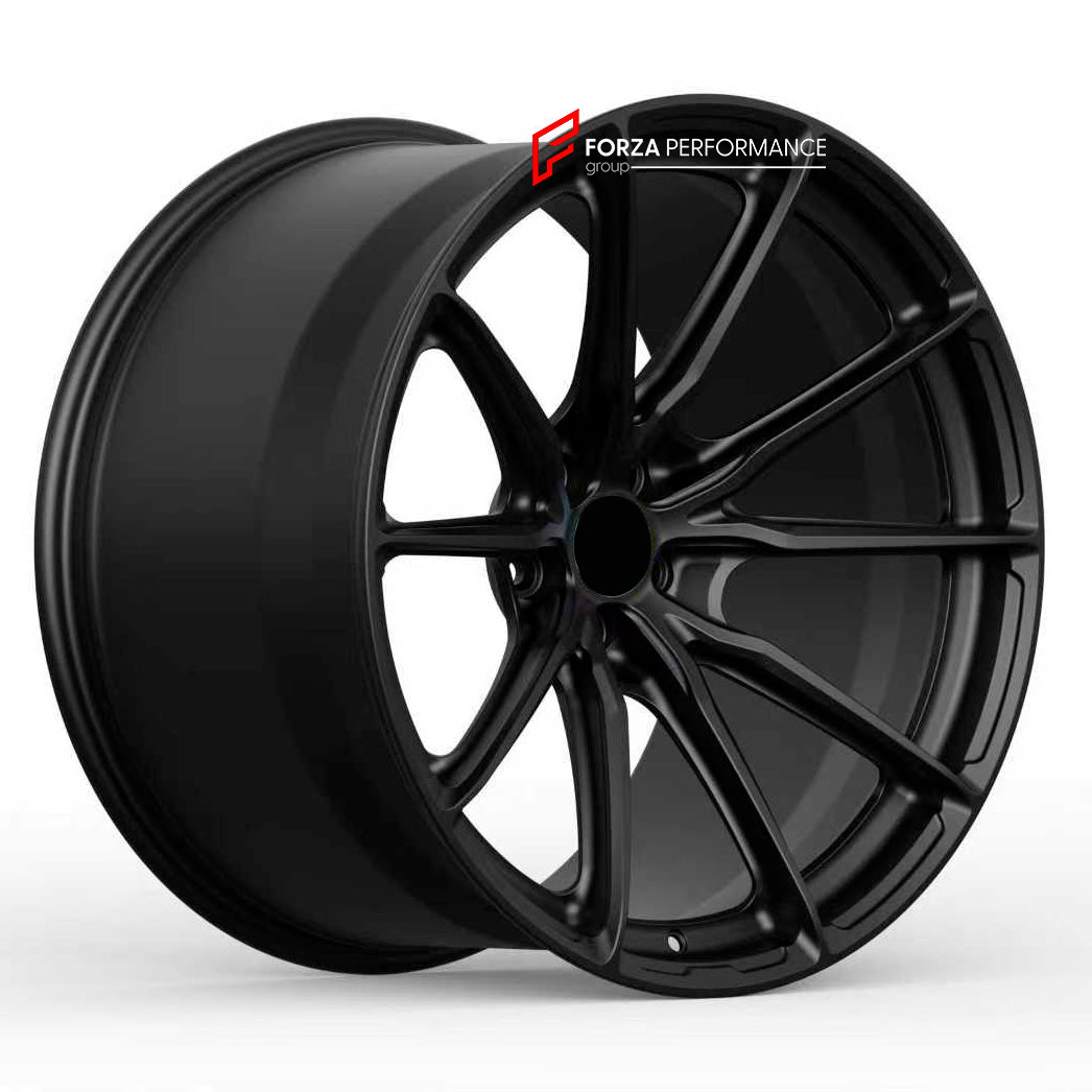FORGED WHEELS RIMS FOR MCLAREN P47 SUV 2028+ Forza Performance custom fit buy Black Multi-Spoke style design wheels