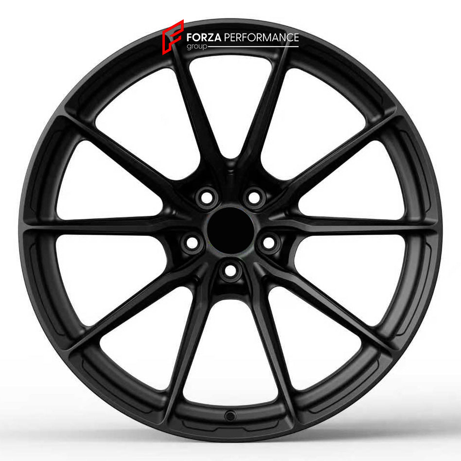 FORGED WHEELS RIMS FOR MCLAREN P47 SUV 2028+ Forza Performance custom fit buy Black Multi-Spoke style design wheels