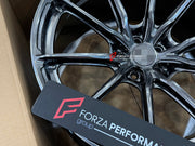 FORGED WHEELS RIMS FOR MCLAREN P47 SUV 2028+ Forza Performance custom fit buy Black Multi-Spoke style design wheels
