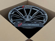 FORGED WHEELS RIMS FOR MCLAREN P47 SUV 2028+ Forza Performance custom fit buy Black Multi-Spoke style design wheels