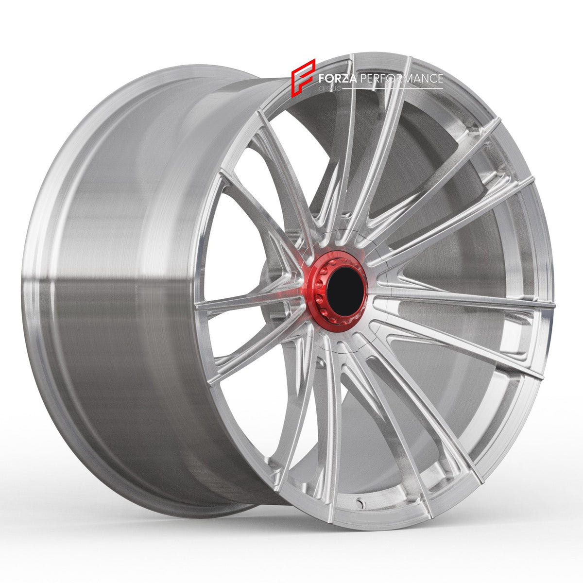 FORGED WHEELS RIMS FOR MCLAREN P47 SUV 2028+ Forza Performance custom fit buy Silver Red Center style design wheels
