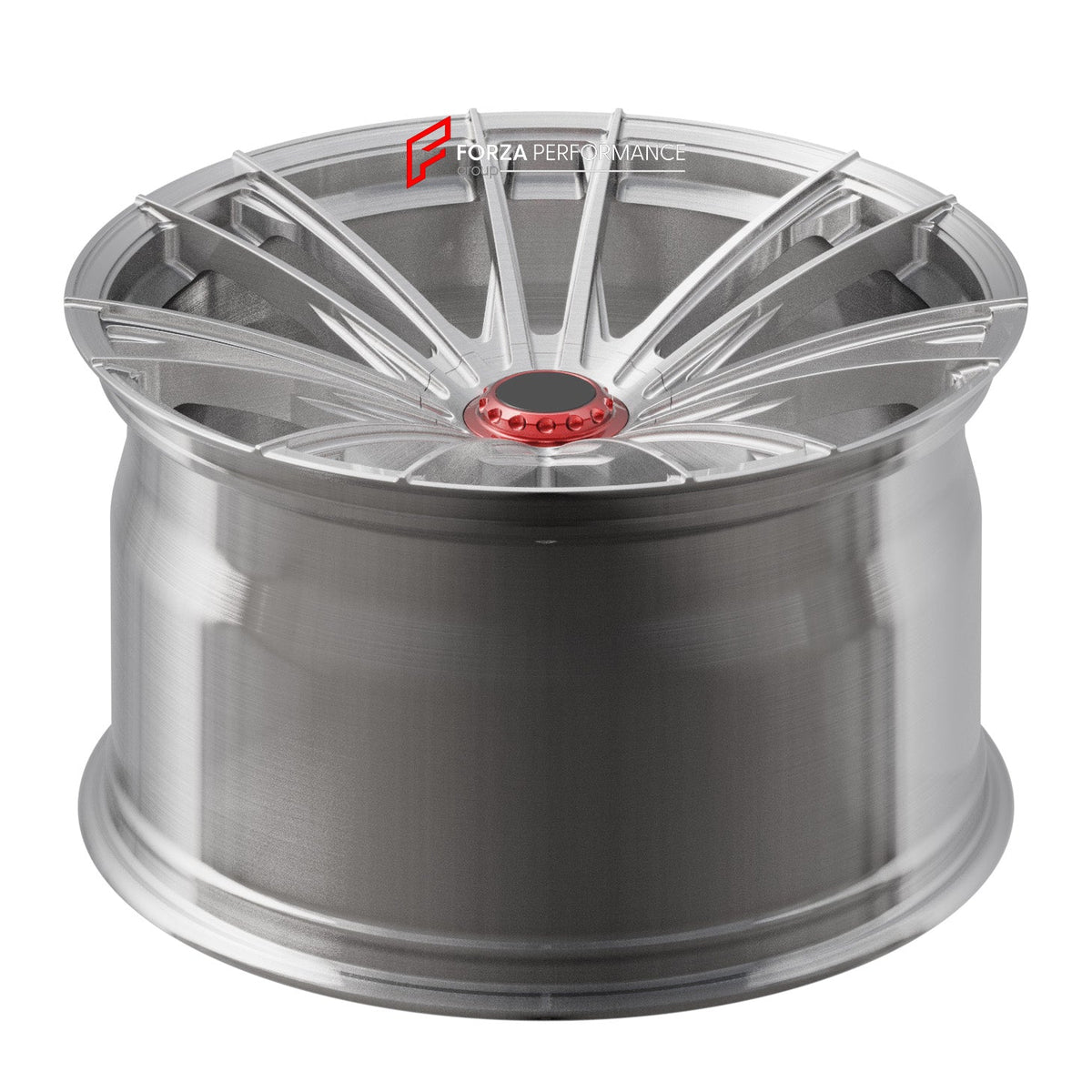 FORGED WHEELS RIMS FOR MCLAREN P47 SUV 2028+ Forza Performance custom fit buy Silver Red Center style design wheels