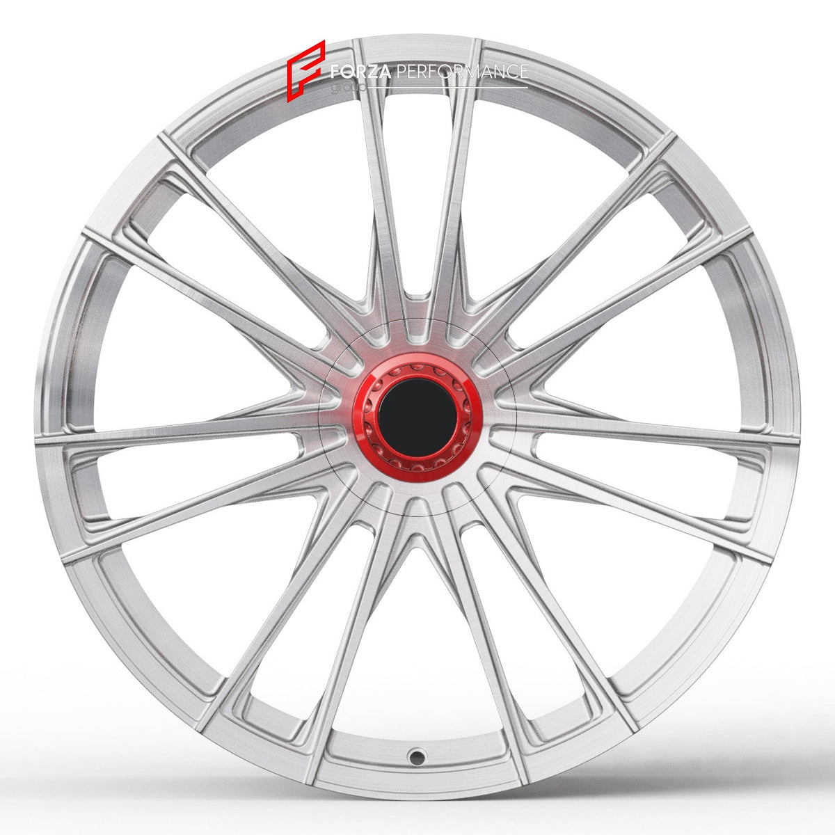 FORGED WHEELS RIMS FOR MCLAREN P47 SUV 2028+ Forza Performance custom fit buy Silver Red Center style design wheels