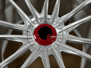 FORGED WHEELS RIMS FOR MCLAREN P47 SUV 2028+ Forza Performance custom fit buy Silver Red Center style design wheels