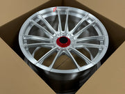 FORGED WHEELS RIMS FOR MCLAREN P47 SUV 2028+ Forza Performance custom fit buy Silver Red Center style design wheels