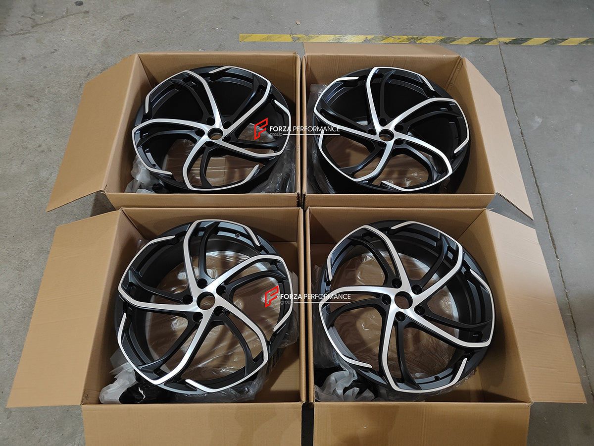 FORZA PERFORMANCE 20 21 INCH FORGED WHEELS RIMS for MCLAREN ARTURA custom fit OEM ELVA WHEELS