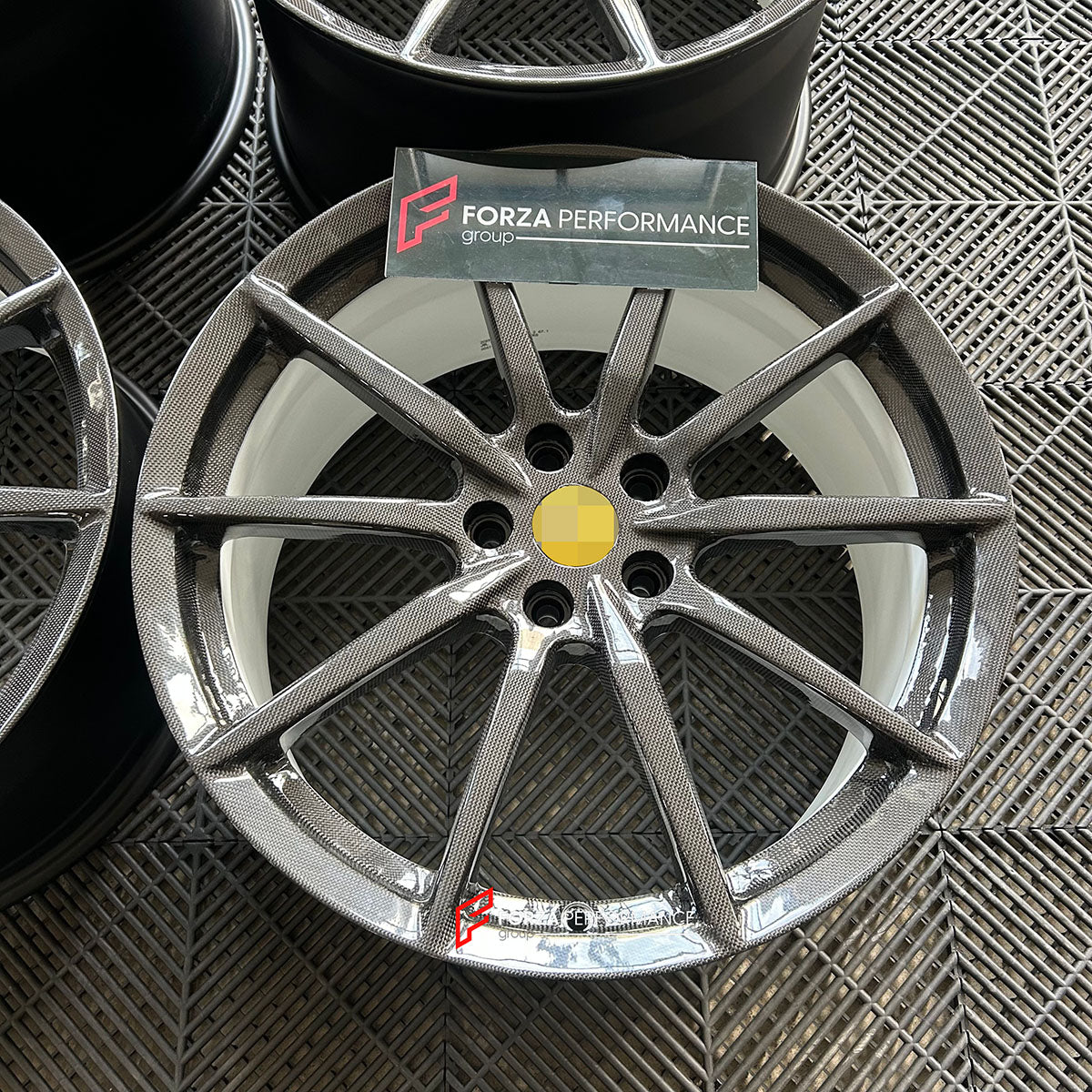 FORZA PERFORMANCE 20 INCH CARBON FORGED WHEELS RIMS for FERRARI SF90 2023 custom fit OEM CARBON WHEELS