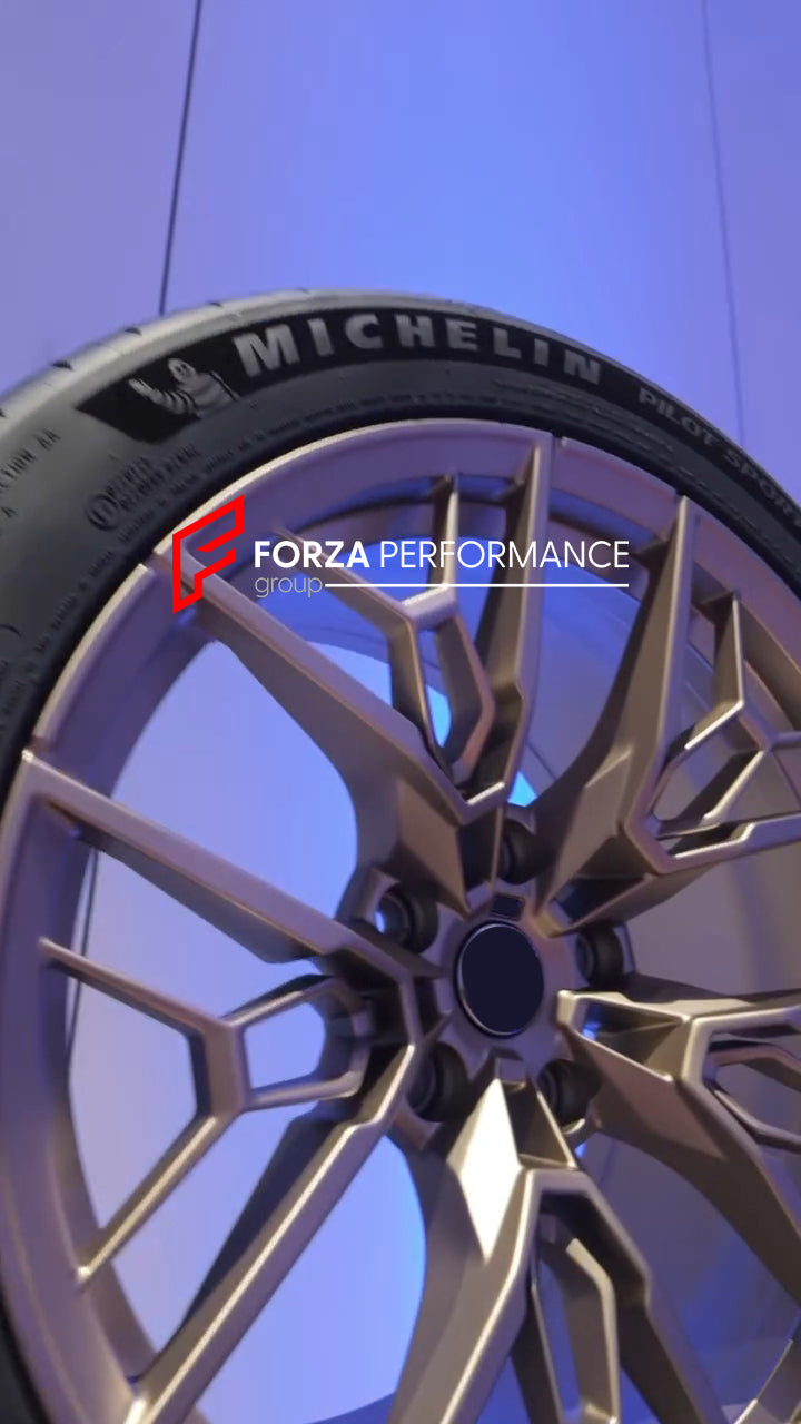 FORZA PERFORMANCE 20 INCH FORGED WHEELS RIMS for BMW M4 G82 2024 custom fit OEM 1075M