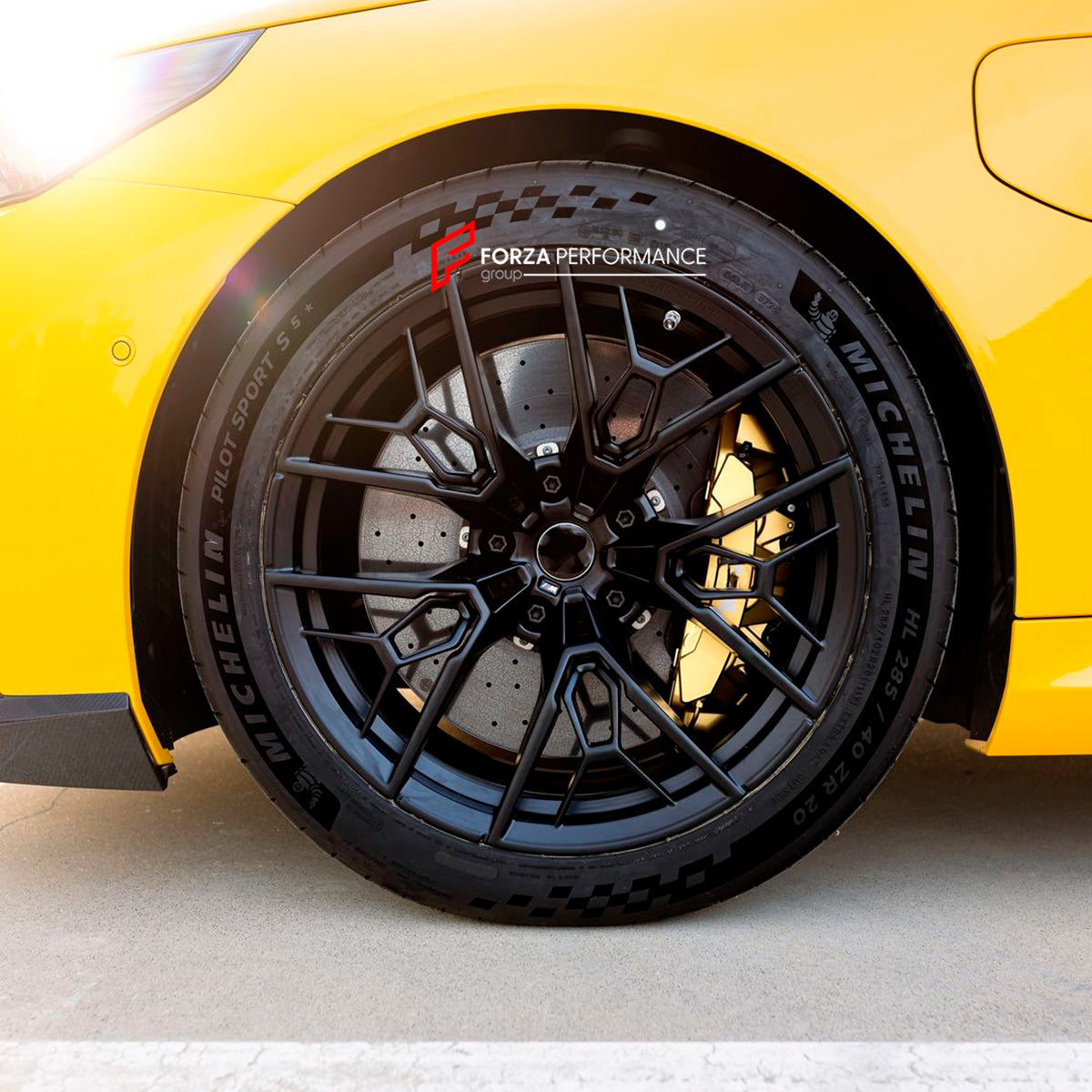 FORZA PERFORMANCE 20 INCH FORGED WHEELS RIMS for BMW M4 G82 2024 custom fit OEM 1075M