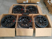 FORZA PERFORMANCE 20 INCH FORGED WHEELS RIMS for BYD LEOPARD 8 2025 custom fit BLACK ROCK RAMBLER