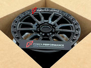 FORZA PERFORMANCE 20 INCH FORGED WHEELS RIMS for BYD LEOPARD 8 2025 custom fit BLACK ROCK RAMBLER