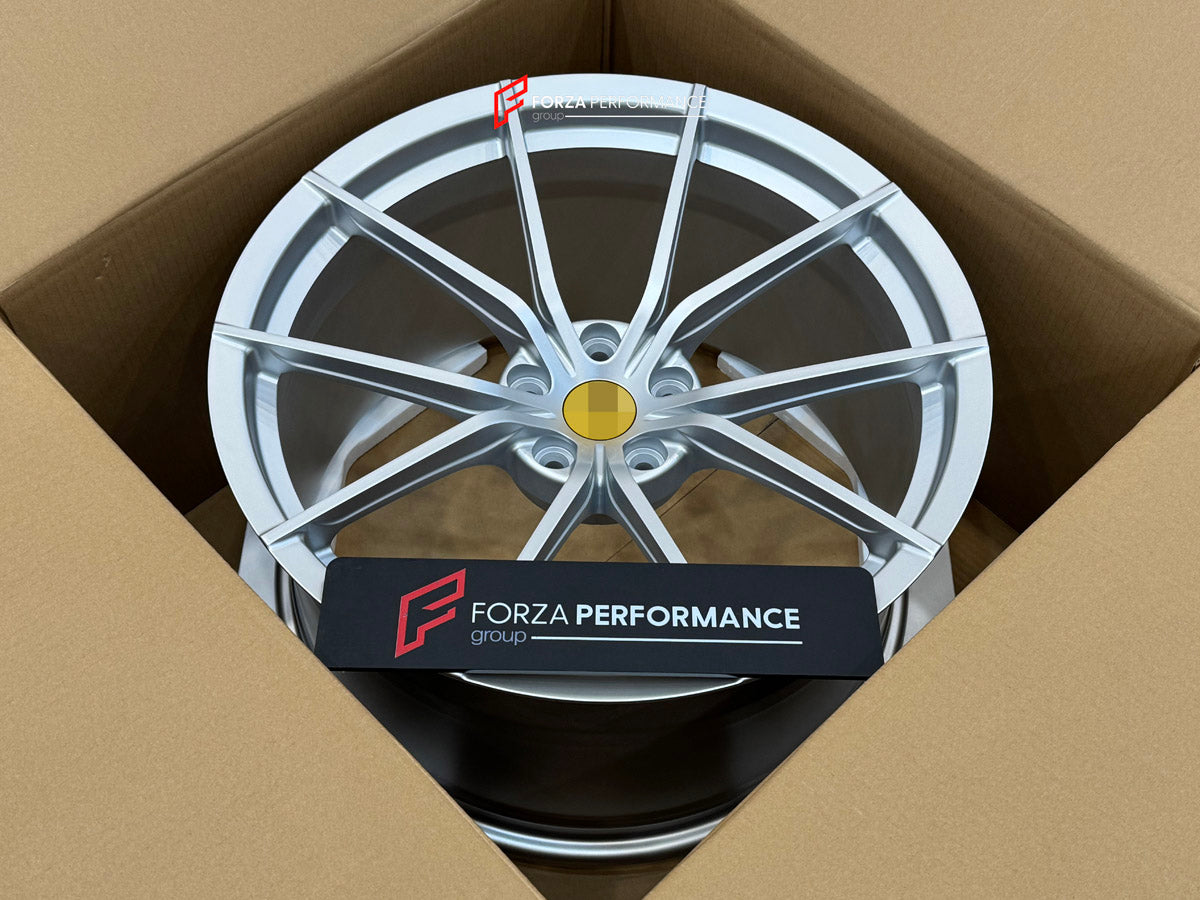FORZA PERFORMANCE 20 INCH FORGED WHEELS RIMS for FERRARI F8 SPIDER custom fit OEM 488 PISTA WHEELS