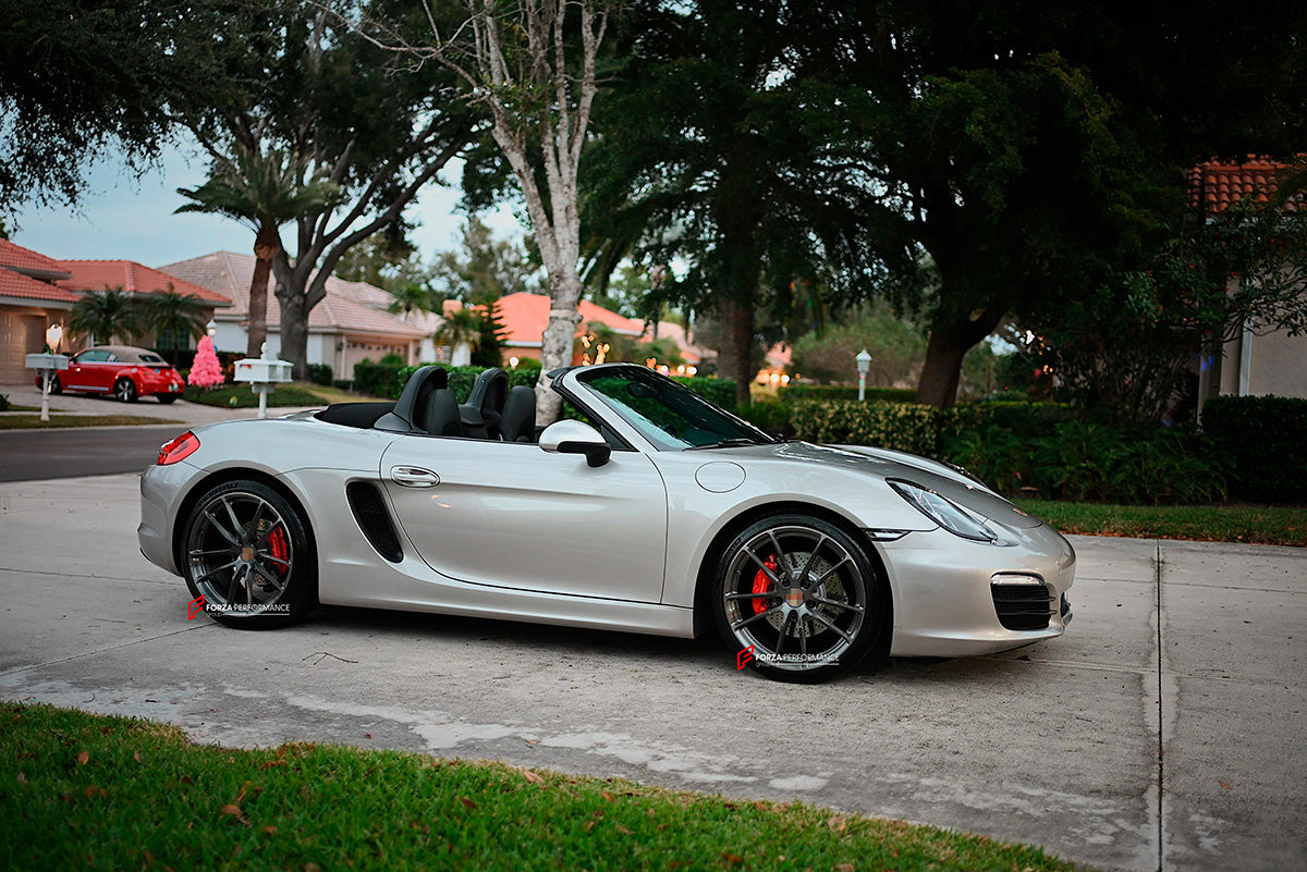 FORZA PERFORMANCE 20 INCH FORGED WHEELS RIMS for PORSCHE BOXSTER S 981 2013 custom fit P104