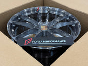 FORZA PERFORMANCE 20 INCH FORGED WHEELS RIMS for PORSCHE CAYMAN 981 2013 custom fit P104