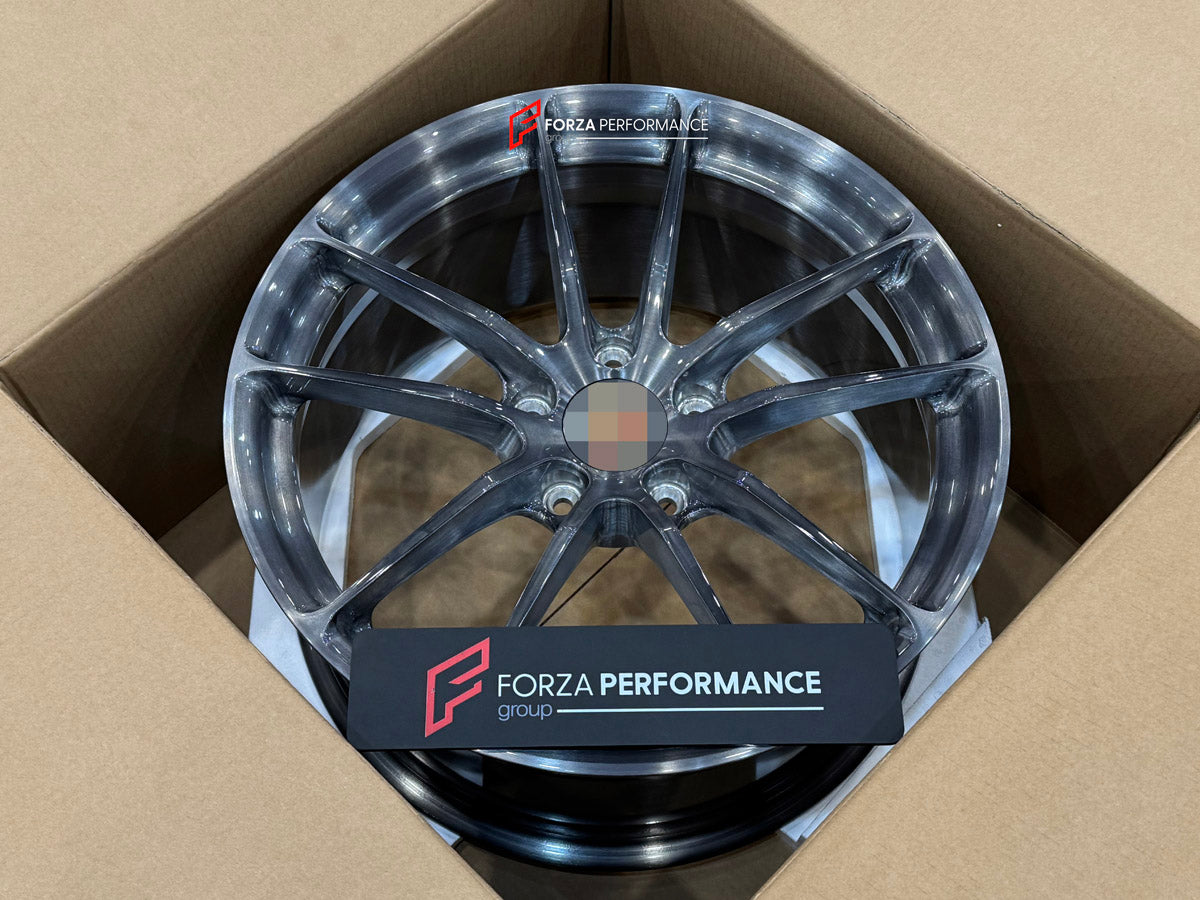 FORZA PERFORMANCE 20 INCH FORGED WHEELS RIMS for PORSCHE CAYMAN 981 2013 custom fit P104