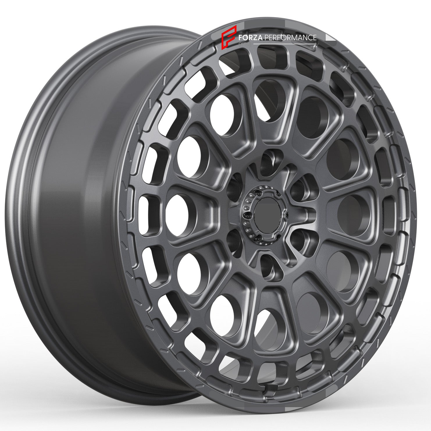 FORZA PERFORMANCE 20 INCH FORGED WHEELS RIMS for TESLA CYBERTRUCK custom fit BX05-M WHEELS 