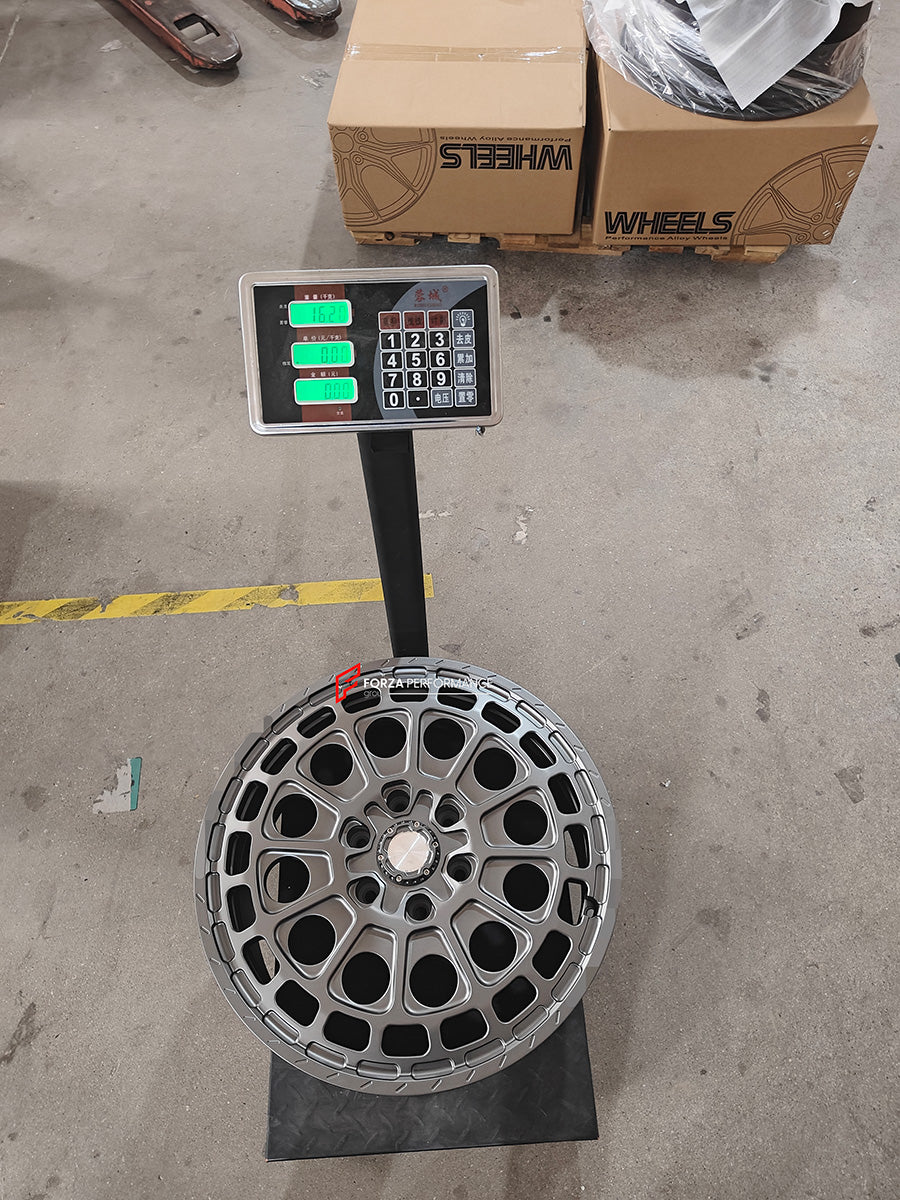 FORZA PERFORMANCE 20 INCH FORGED WHEELS RIMS for TESLA CYBERTRUCK custom fit BX05-M WHEELS 