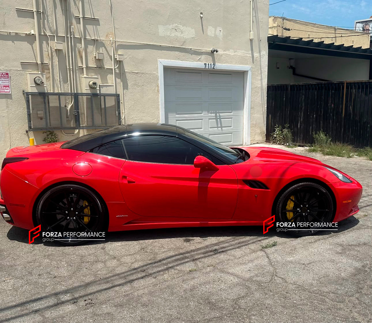 FORZA PERFORMANCE 21 22 INCH FORGED WHEELS RIMS for FERRARI CALIFORNIA 2013 custom fit VOSSEN HF 3 WHEELS