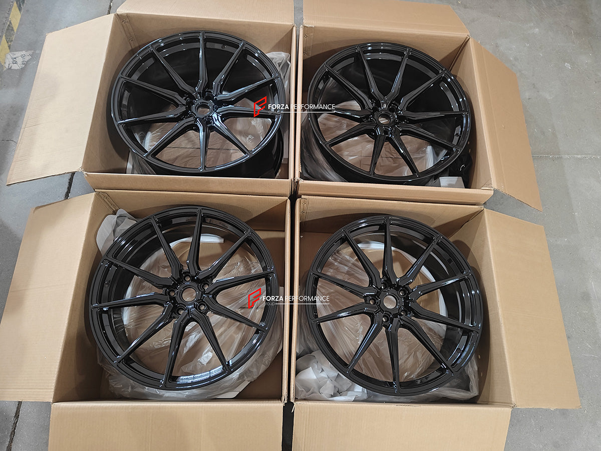 FORZA PERFORMANCE 21 22 INCH FORGED WHEELS RIMS for FERRARI CALIFORNIA 2013 custom fit VOSSEN HF 3 WHEELS