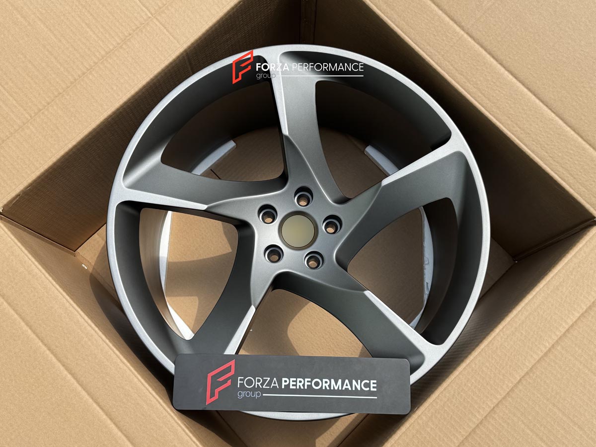 FORZA PERFORMANCE 21 22 INCH FORGED WHEELS RIMS for FERRARI F8 TRIBUTO 2022 custom fit OEM Ferrari Daytona SP3 style