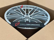 FORZA PERFORMANCE 21 INCH FORGED WHEELS RIMS for AUDI A6 ALLROAD C8 2021 custom fit ABT HR22