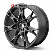 FORGED WHEELS RIMS for BMW 5 SERIES G60 2023+ FORZA PERFORMANCE custom fit BMW OEM 943M FROZEN MIDNIGHT GREY WHEELS