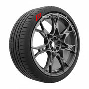FORGED WHEELS RIMS for BMW 5 SERIES G60 2023+ FORZA PERFORMANCE custom fit BMW OEM 943M FROZEN MIDNIGHT GREY WHEELS