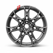 FORGED WHEELS RIMS for BMW 5 SERIES G60 2023+ FORZA PERFORMANCE custom fit BMW OEM 943M FROZEN MIDNIGHT GREY WHEELS