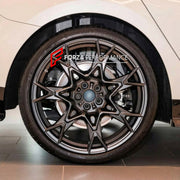 FORGED WHEELS RIMS for BMW 5 SERIES G60 2023+ FORZA PERFORMANCE custom fit BMW OEM 943M FROZEN MIDNIGHT GREY WHEELS