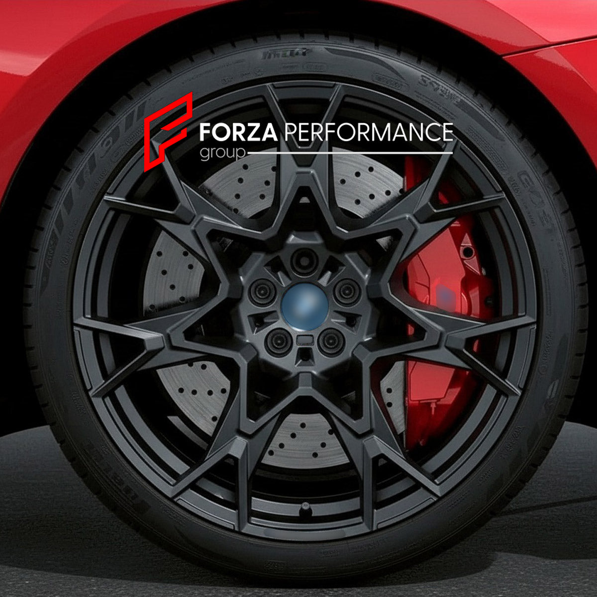 FORGED WHEELS RIMS for BMW 5 SERIES G60 2023+ FORZA PERFORMANCE custom fit BMW OEM 943M FROZEN MIDNIGHT GREY WHEELS