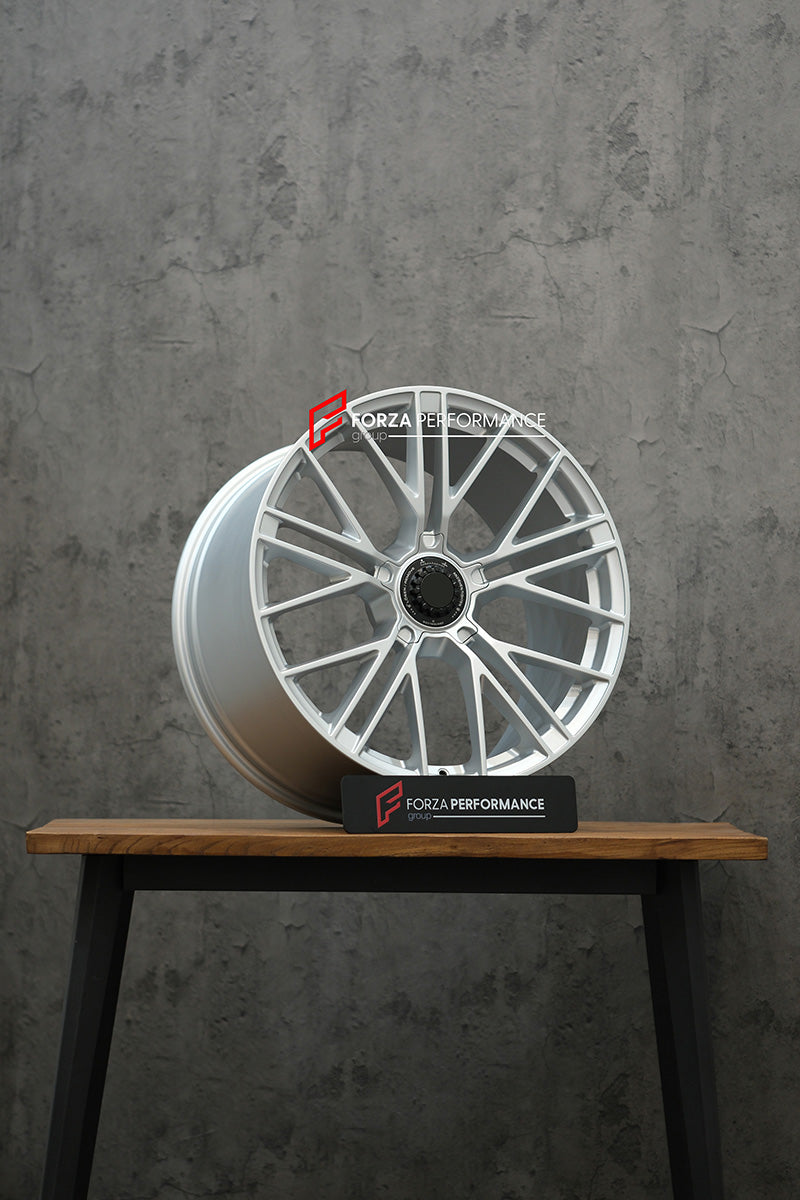 FORZA PERFORMANCE 21 INCH FORGED WHEELS RIMS for PORSCHE TAYCAN 4S 2024 custom fit OEM RS SPYDER 992601025AR 9Y3601025ALOC6 9Y3601025AMOC6