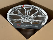FORZA PERFORMANCE 22 INCH FORGED WHEELS RIMS for AUDI RS6 C8 2022 custom fit VR FORGED D01 WHEELS