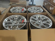 FORZA PERFORMANCE 22 INCH FORGED WHEELS RIMS for AUDI RS6 C8 2022 custom fit VR FORGED D01 WHEELS